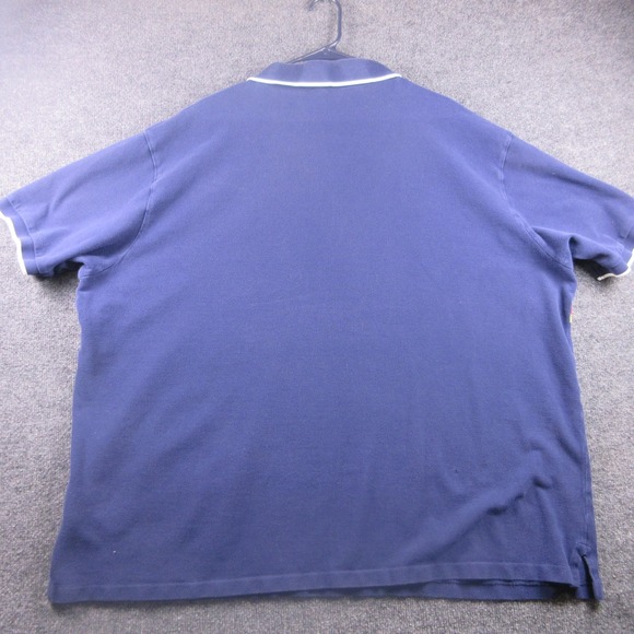 Polo Ralph Lauren Polo Shirt Mens 4XB Blue Stripe Pony Logo Big Casual - Picture 2 of 8